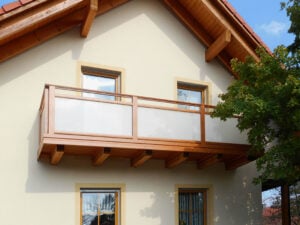 anbaubalkon freitragend alu holzoptik 2